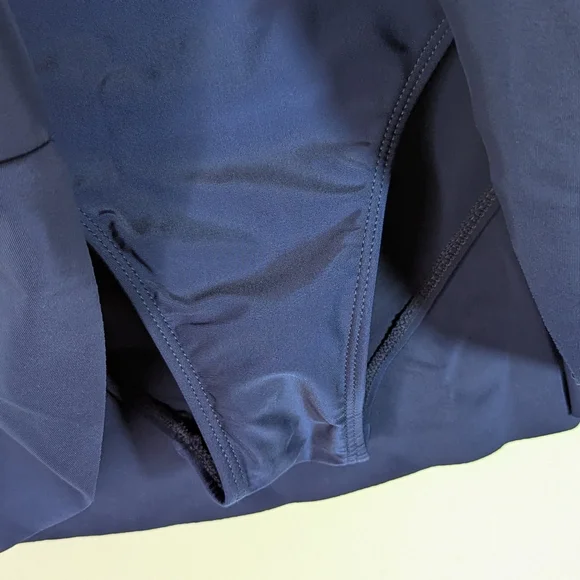 ROTITA Surplice Navy American Flag Print Tankini Set M 4th of July Patriotic - Picture 9 of 15